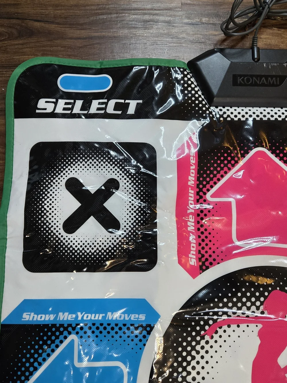 2003 Konami Ps1/Ps2 Dance Dance Revolution Dance Pad, Includes Flow ps2 Game